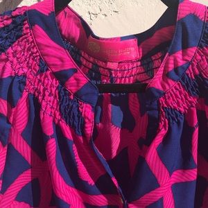 Macbeth Collection XL Tunic Blouse Top Preppy